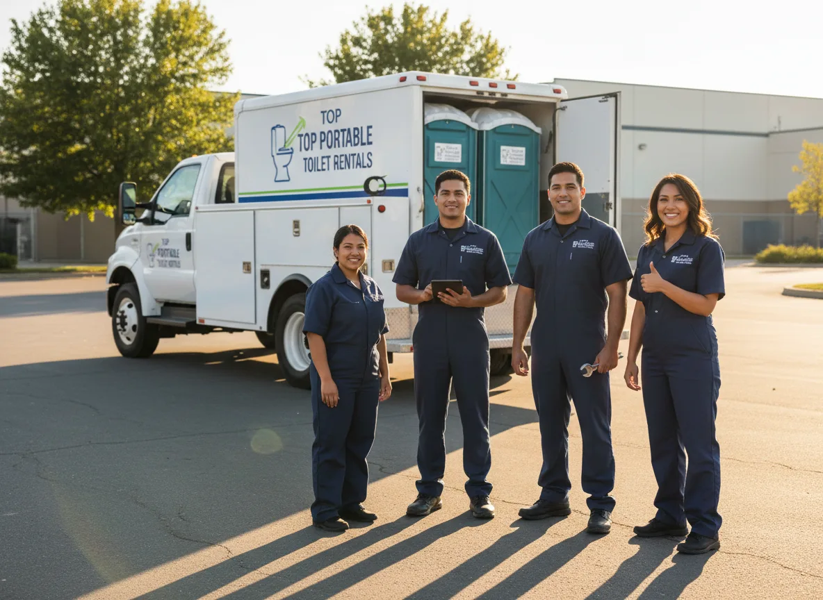 Short Term Porta Potty Rental company in Coral, MI